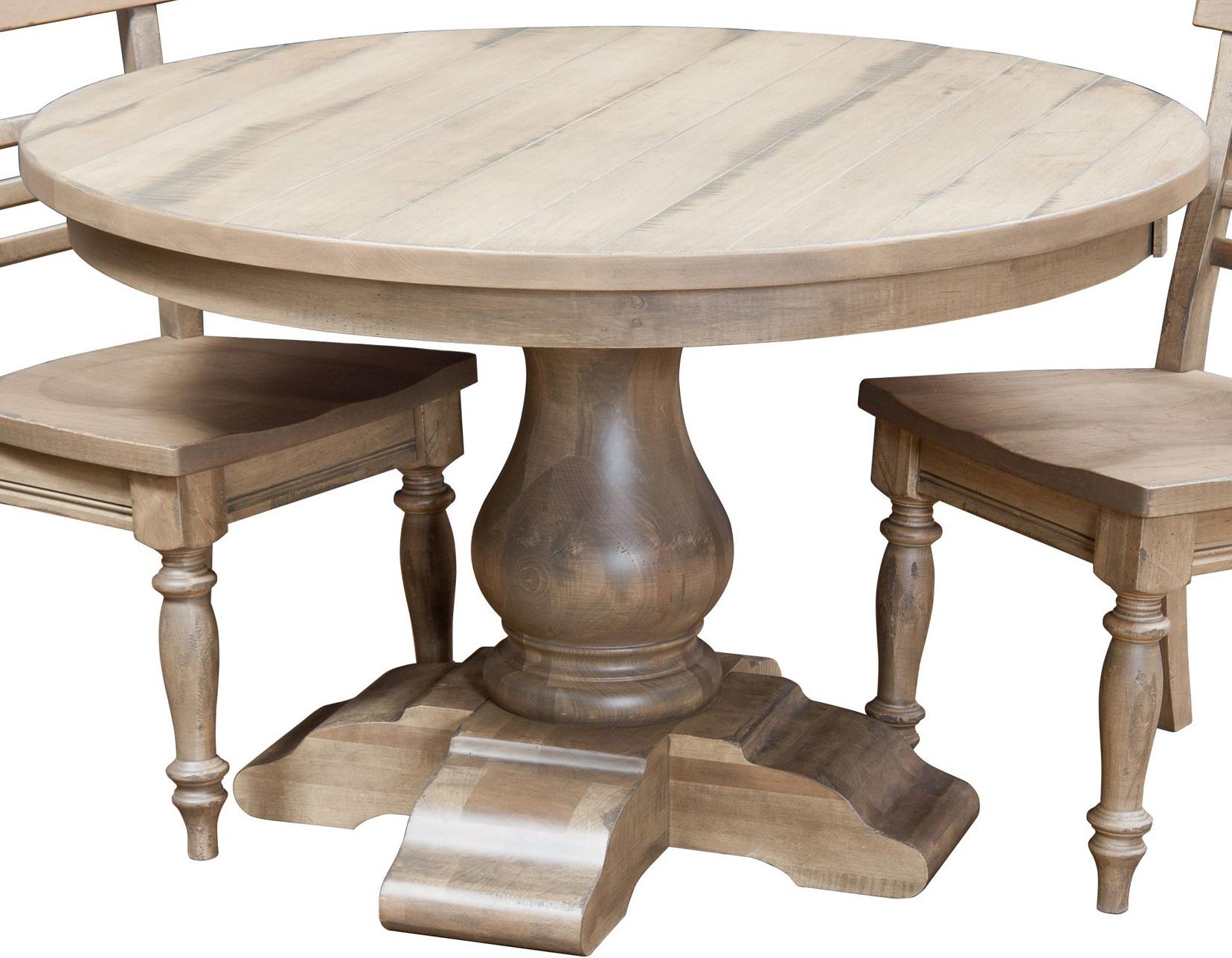 60 round sales pedestal dining table